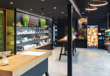 Walk-in Shop in der Macardo Genuss Welt