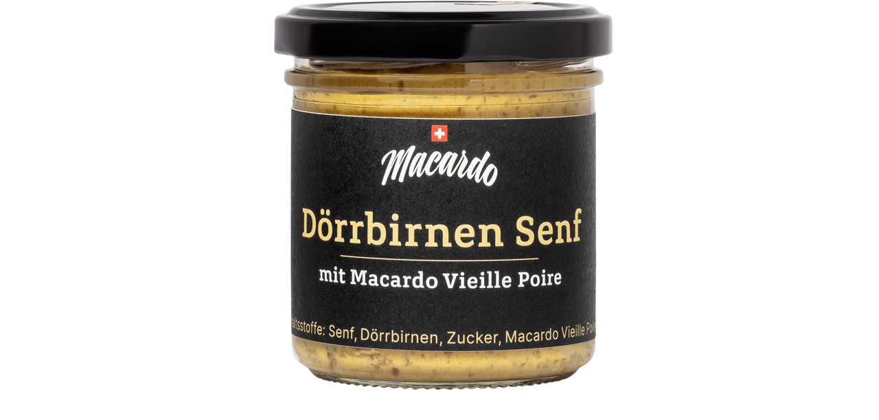 Macardo Dörrbirnen Senf