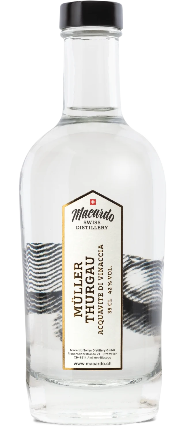 Acquavite di vinaccia Müller Thurgau - Macardo Distillery