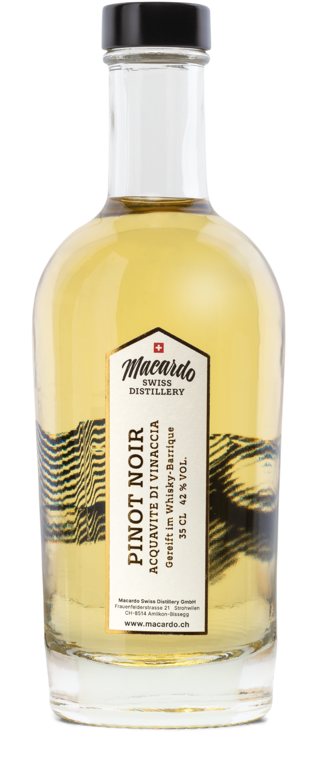 Aquavite di vinaccia Pinot Noir (grappa) - Macardo Distillerie