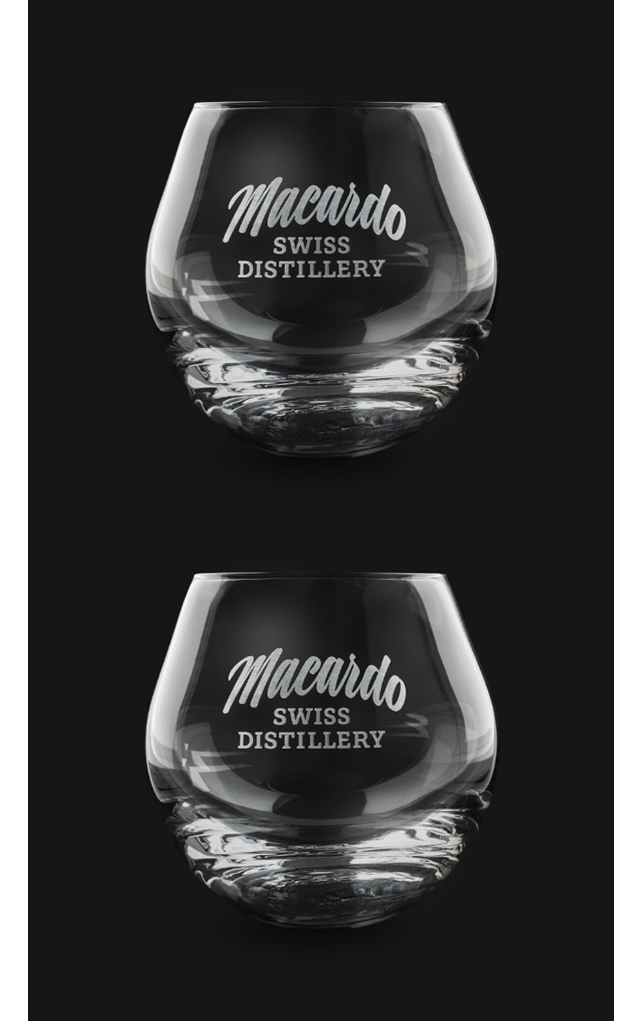 Macardo Rolling Tumber - Whisky Glas