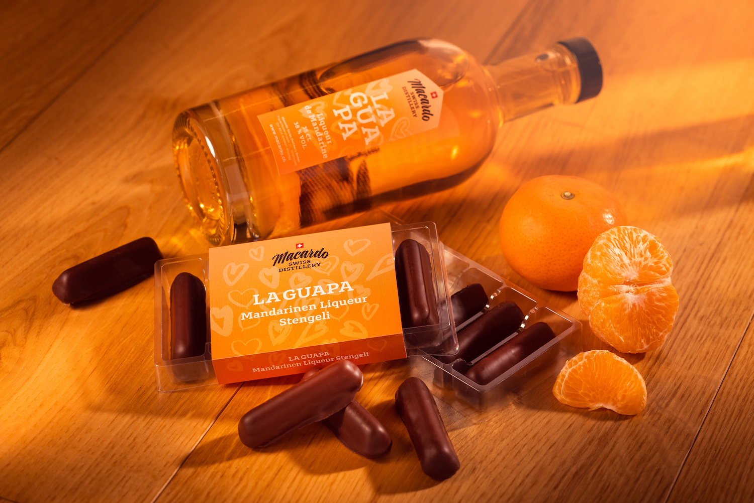 Mandarinen Liqueur Stengeli & 35cl Flaschen