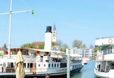 Harbor festival in Romanshorn